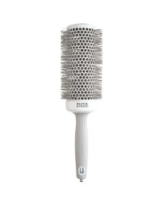 Olivia Garden Expert Blowout Speed Wavy Bristles White & Grey Brush 55