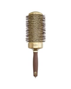 Olivia Garden Expert Blowout Speed Wavy Bristles Gold & Brown 65