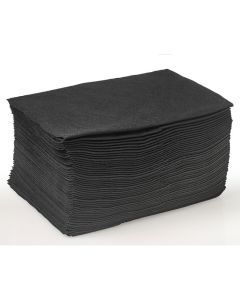 Hairtools Disposable Salon Towels - Black 50 Pack
