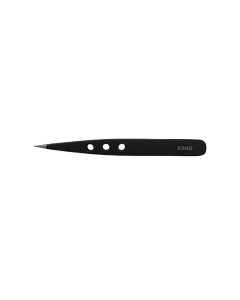 Ghost Series - Tweezers Easi Grip - Pointed - 3.5"