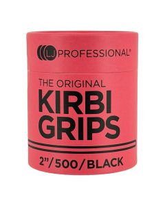 Lady Jane Professional 2" Waved Kirbigrips Grips Black 500 Pack
