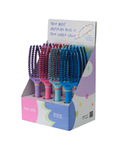 Olivia Garden Inner Child FingerBrush Care Iconic Boar & Nylon - 8 brush Set