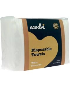 Ecodri Disposable Towels White(50)