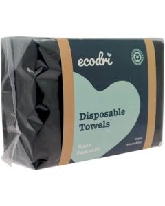 Ecodri Disposable Towels Black(50)
