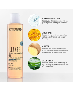 Sienna X Cleanse Collagen & Melanin Boost Gel 200ml